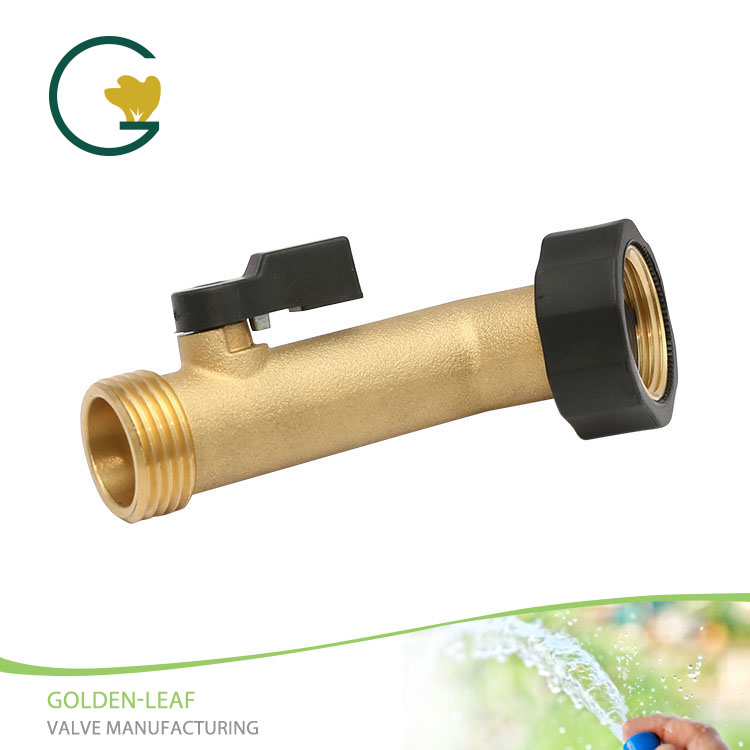 Brass Hose μακρύτερη Gooseneck Shut-Off Valve