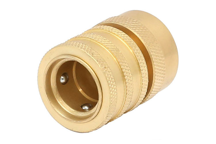 3 / 4â €Female Ορείχαλκος Quick Hose Connector with water stop